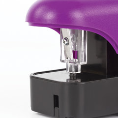 Точилка электрическая ЮНЛАНДИЯ &laquo;Stars&raquo;, питание от 4 батареек АА, корпус фиолетовый