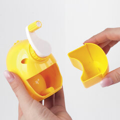 Точилка механическая ПИФАГОР &laquo;Цыпа&raquo;, + ручная точилка, корпус ассорти, 228485