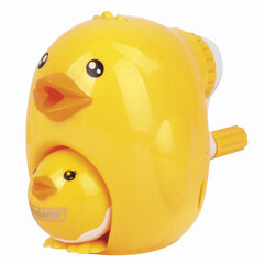 Точилка механическая ПИФАГОР &laquo;Цыпа&raquo;, + ручная точилка, корпус ассорти, 228485