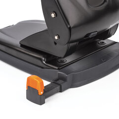 Дырокол металлический МОЩНЫЙ BRAUBERG &laquo;Heavy duty&raquo; до 65 л., эргономичный, черный