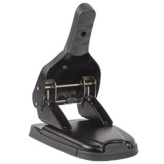 Дырокол металлический МОЩНЫЙ BRAUBERG &laquo;Heavy duty&raquo; до 65 л., эргономичный, черный