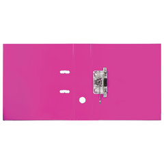 Папка-регистратор BRAUBERG &laquo;EXTRA&raquo;, 75 мм, розовая, двустороннее покрытие пластик, металлический уголок, 228575