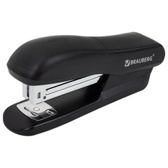 Степлер №24/6, 26/6 BRAUBERG "SX-39", до 25 листов, черный, 228590