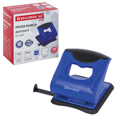 Дырокол BRAUBERG &laquo;JET PRO&raquo;, до 30 листов, сине-черный, 228600