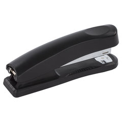 Степлер №24/<wbr/>6, 26/<wbr/>6 BRAUBERG &laquo;Standard+&raquo;, до 30 листов, полнозагрузочный,черный, 228606