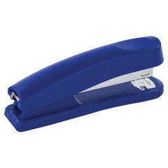 Степлер №24/<wbr/>6, 26/<wbr/>6 BRAUBERG &laquo;Standard+&raquo;, до 30 листов, полнозагрузочный, синий, 228607