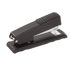 Степлер №24/<wbr/>6, 26/<wbr/>6 металлический BRAUBERG &laquo;Office&raquo;, до 30 листов, черный, 228611