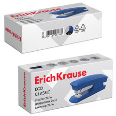Степлер №24/<wbr/>6 ERICH KRAUSE &laquo;Eco&raquo;, до 30 листов, ассорти, 28236