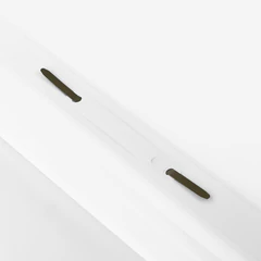 Скоросшиватель пластиковый BRAUBERG, А4, 130/<wbr/>180 мкм, белый, 228676