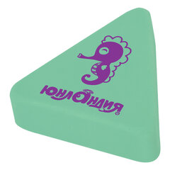 Ластик ЮНЛАНДИЯ &laquo;Морские обитатели&raquo;, 27&times;27&times;9мм, цвет ассорти, треугольный, 228714