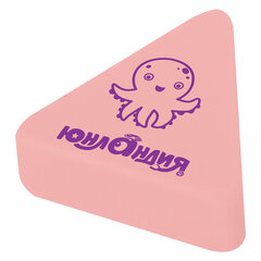 Ластик ЮНЛАНДИЯ &laquo;Морские обитатели&raquo;, 27&times;27&times;9мм, цвет ассорти, треугольный, 228714