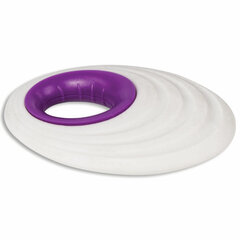 Ластик большой BRAUBERG &laquo;Fruity&raquo;, 65&times;40&times;13 мм, белый, пластиковый держатель ассорти, 228721