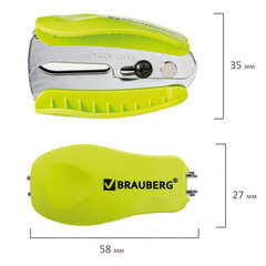 Антистеплер для скоб №10 и №24/<wbr/>6, BRAUBERG &laquo;METROPOLIS&raquo;, с фиксатором, ассорти, 228745