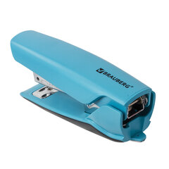 Степлер №24/<wbr/>6, 26/<wbr/>6 BRAUBERG &laquo;ULTRA&raquo;, до 30 листов, с антистеплером, голубой, 228757