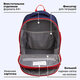Рюкзак BRAUBERG CLASSIC, легкий каркас, премиум материал, "Лев", синий, 37х32х21 см, 228829
