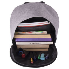 Рюкзак BRAUBERG URBAN универсальный, &laquo;Grey Melange&raquo;, серый, 43&times;30&times;17 см, 228842