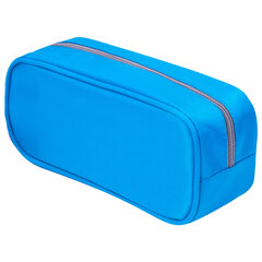 Пенал-косметичка BRAUBERG, мягкий, &laquo;KING SIZE BLUE&raquo;, 20&times;8&times;9 см, 229018