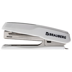 Степлер №10 BRAUBERG &laquo;Extra&raquo;, до 20 листов, антистеплер, серый, 229083