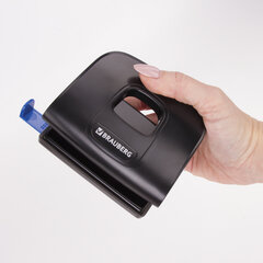 Дырокол BRAUBERG &laquo;Extra&raquo;, до 20 листов, черный, 229091