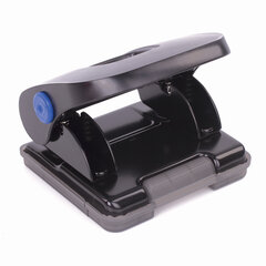 Дырокол металлический BRAUBERG &laquo;Extra&raquo;, до 30 листов, черный, 229092