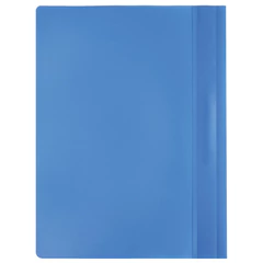 Скоросшиватель пластиковый STAFF, А4, 100/<wbr/>120 мкм, голубой, 229236
