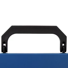 Портфель пластиковый STAFF А4 (320&times;225&times;36 мм), без отделений, синий, 229240