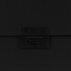 Портфель пластиковый STAFF А4 (330&times;235&times;36 мм), 7 отделений, индексные ярлыки, черный, 229243