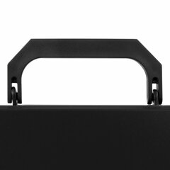 Портфель пластиковый STAFF А4 (330&times;235&times;36 мм), 7 отделений, индексные ярлыки, черный, 229243