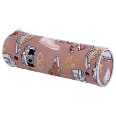 Пенал-тубус ПИФАГОР, мягкий, &laquo;HOLIDAY&raquo;, 20&times;7 см, 229269