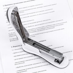 Скобы для степлера цинковое покрытие №24/<wbr/>6, 1000 штук, BRAUBERG &laquo;EXTRA&raquo;, до 30 листов, 229299