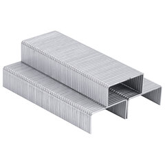 Скобы для степлера цинковое покрытие №24/<wbr/>6, 1000 штук, BRAUBERG &laquo;EXTRA&raquo;, до 30 листов, 229299