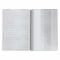 Обложка ПВХ со штрихкодом для учебников и тетрадей А4, контурных карт БОЛЬШОГО ФОРМАТА, СУПЕРПЛОТНАЯ, 180 мкм, 300&times;580 мм, ПИФАГОР, 229338