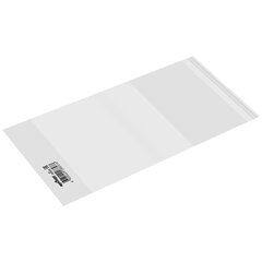 Обложка ПП со штрихкодом для тетрадей, прописей Горецкого, КЛЕЙКИЙ КРАЙ, 80 мкм, 243&times;455 мм, универсальная, прозрачная, ЮНЛАНДИЯ, 229353