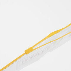 Папка-конверт на молнии МАЛОГО ФОРМАТА (255&times;130 мм), карман для визиток, прозрачная, 0,12 мм, STAFF, 229549