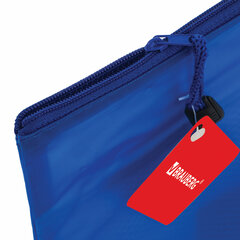 Папка-конверт на молнии МАЛОГО ФОРМАТА (240&times;175 мм) А5, 2 отделения, ПВХ, BRAUBERG &laquo;Energy&raquo;, 229553