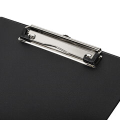 Доска-планшет STAFF с прижимом А4 (228&times;318 мм), картон/<wbr/>ПВХ, ЧЕРНАЯ, 229554