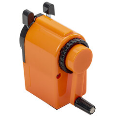 Точилка механическая BRAUBERG &laquo;JET&raquo;, металлический механизм, корпус оранжевый, 229567