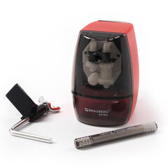 Точилка механическая BRAUBERG &laquo;EXTRA&raquo;, держатель-захват для карандаша, крепление к столу, 229607