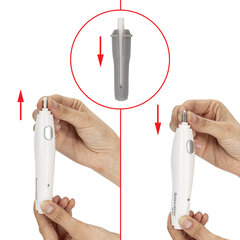 Ластик сменный для электрического ластика BRAUBERG, НАБОР 70 штук, размеры 5&times;25 мм/<wbr/>2,3&times;25 мм, 229611