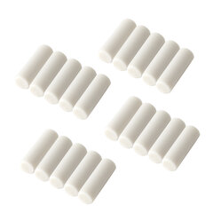 Ластик сменный для электрического ластика BRAUBERG &laquo;JET&raquo;, КОМПЛЕКТ 20 шт., размер 4,85&times;15 мм, 229613