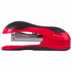 Степлер №24/<wbr/>6, 26/<wbr/>6 BRAUBERG &laquo;JET&raquo;, до 25 листов, эргономичный, красно-черный, 229688
