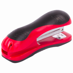 Степлер №24/<wbr/>6, 26/<wbr/>6 BRAUBERG &laquo;JET&raquo;, до 25 листов, эргономичный, красно-черный, 229688