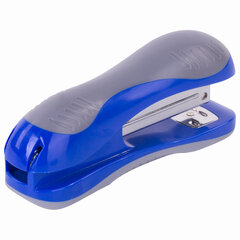 Степлер №24/<wbr/>6, 26/<wbr/>6 BRAUBERG &laquo;JET&raquo;, до 25 листов, эргономичный, сине-серый, 229689