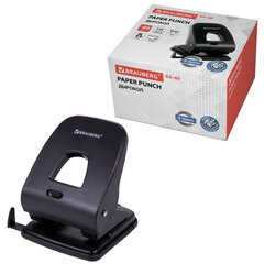 Дырокол BRAUBERG &laquo;SX-40&raquo;, до 40 листов, черный, 229695