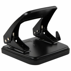 Дырокол металлический BRAUBERG &laquo;Classic&raquo;, до 25 л., черный, 229697