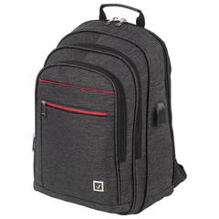 Рюкзак BRAUBERG FUNCTIONAL с отделением для ноутбука, 3 отделения, USB-порт, &laquo;Progress&raquo;, 48&times;14&times;34 см, 229873