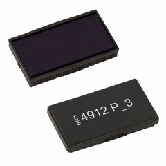 Подушка сменная 47&times;18 мм, синяя, для GRM 4912P3, Ideal 4912, TRODAT 4912, GRM Hummer 4912, 171000016