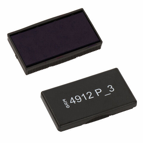 Подушка сменная 47х18 мм, синяя, для GRM 4912_P3, TRODAT 4912, 4952, 4912/DB, 171000016 - фото 3