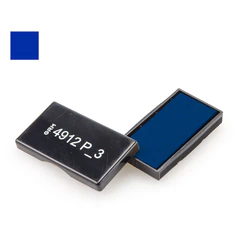 Подушка сменная 47&times;18 мм, синяя, для GRM 4912P3, Ideal 4912, TRODAT 4912, GRM Hummer 4912, 171000016