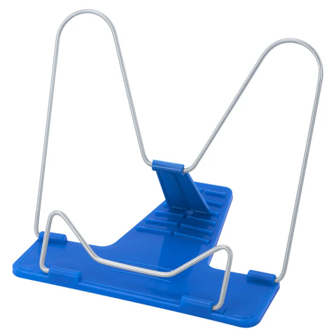 Подставка для книг и учебников ПИФАГОР КЛАССИК, пластик / металл, ассорти, европодвес, 230397 - фото 2